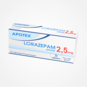 Buy Lorazepam 2.5mg (30 tablets) Online - Image 2